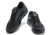 Черные мужские кроссовки Nike Air Max 2014 для бега